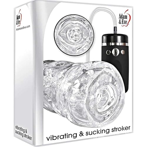 Evolved Novelties Adam and Eve Vibrating and Sucking Stroker