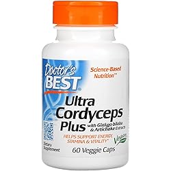 Doctor's Best, Ultra Cordyceps Plus, 60 Veggie Caps
