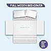 Saddle Style Ultra Soft Quilted Incontinence Bed Pads 34"X52" -2 Pack with 18‘’ Flaps, Washable and Reusable