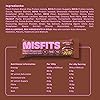 Misfits Vegan Protein Bar, PB & J Plant Based Chocolate Protein Bar, High Protein, Low Sugar, Low Carb, Gluten Free, Dairy Free, Non GMO, Pack Of 12