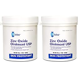 Zinc Oxide Ointment by GLOBE - 1 Lb 2 Pack