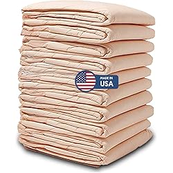 Wave Ultra Absorbent Disposable Underpads 30'' X 36'' 50-Count Incontinence Pads, Chux, Bed Covers, Puppy Training | Super Absorbent Protection for Kids, Adults, Elderly | Liquid, Urine, Accidents