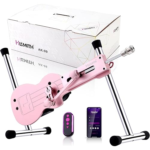 Hismith Premium Sex Machine with KlicLok System, Intellgent APP Controlled, is to Give for Friends, Best Friends, Couples, All Kinds of Anniversaries Secret Gift Pink