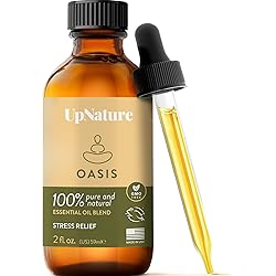 Oasis Essential Oil Blend 2oz-Stress Relief, Improves Focus, Calm Sleep & Mood Booster Aromatherapy Oil with Lavender Essential Oil, Copaiba Oil & Lime Essential Oil- Therapeutic Grade, Non-GMO