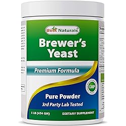 Best Naturals 100% Pure Brewers Yeast Powder - 16 oz - Supports for Increased Breast Milk Supply During Breastfeeding, Lactation, Digestive Health
