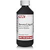 Senna Laxative Liquid 8 oz | Natural Vegetable Laxative | Chocolate Flavor