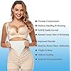 Moolida 3 Pack Lipo Foam - Post Surgery Ab Board for Use with Post Liposuction Surgery Flattening Abdominal Compression Garments Liposuction Foam pads for Recovery 8X11&#34