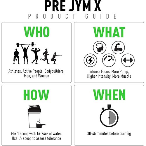 Pre JYM X Shockwave Advanced Pre-Workout Powder Massive Pumps, Citrulline Nitrate, Dynamine, NO3T Betaine, BCAA’s, Nootropics, Creatine, Beta-Alanine, JYM Supplement Science, 20 Servings