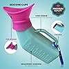 MINION Portable Urinal for Women and Men - Travel Porta Potty for Car, Camping, Hiking, and Travel - Adult Travel Potty with Male and Female Child Urinal Attachments - with Bag and Handkerchiefs