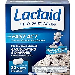 LACTAID CAPLETS Fast ACT 32 caplets 2 Pack