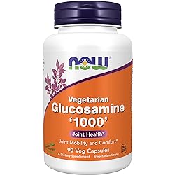 NOW Supplements, Glucosamine '1000' GreenGrown® Glucosamine, Vegetarian, 90 Veg Capsules