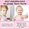 6 Pieces Kids U Shaped Toothbrush with Silicone Brush Head Manual U-Type Toothbrush Whole Mouth Toothbrush with Handle 360 Degree Teeth Cleaning Brush Oral Training Toothbrush for Children Ages 2-6
