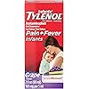 Infants' Tylenol Oral Suspension Liquid Medicine with Acetaminophen, Baby Fever Reducer & Pain Reliever for Minor Aches & Pains, Sore Throat, Headache & Toothache, Grape Flavor, 2 fl. oz