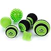 Acupoint Massage Ball Set - 6 Physical Therapy Balls for Post Workout - Deep Tissue, Trigger Point, Myofascial Release - Lacrosse Ball, Peanut Ball, Spiky Ball, Hand Therapy Ball, Lg & Sm Foam Balls