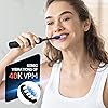 Sparx Electric Toothbrush for Teeth Whitening, Gum Care, Polishing, Light Therapy Technology for Whiter Teeth & Healthy Gums, Rechargeable, Black
