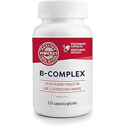 Vimergy Adapto B-Complex – A Special Blend of B Vitamins – Vitamin B Capsules to Support The Brain & Natural Energy - Non-GMO, Gluten-Free, Kosher, Soy-Free, Vegan, Paleo, Soy-Free 120 Count