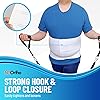 NYOrtho Bariatric Abdominal Binder - 12-Inch Wide Elastic Belly Wrap for Plus-Size Men and Women - Post-Surgery Stomach Compression Garment for Hernia Surgery, C-Section, Natural Birth, Abdominal Injuries