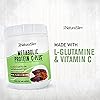 NaturalSlim Metabolic Protein Shake with Vitamin C - Whey Protein Powder Mix, Sugar Free - Ideal Breakfast Shakes For Meal Replacement and Diet - Vitamins & Amino Acids - 10 Servings, Chocolate