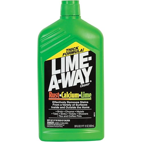 Lime-A-Way Lime, Calcium & Rust Cleaner, 28 fl oz Bottle