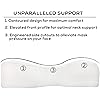 Lumia Wellness CPAP Pillow 2.0 - 2 in 1 Contoured Memory Foam Reduces Mask Pressure & Cervical Neck Pillow Pain Relief