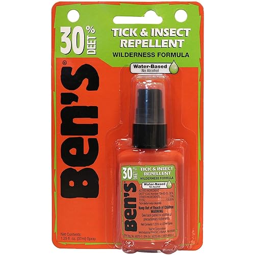 Ben's 30 Tick & Insect Repellent 1.25 Fl Oz. Pump Spray