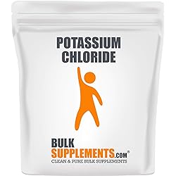 BulkSupplements.com Potassium Chloride Powder - Potassium Supplement - Potassium Chloride Supplement - Potassium Salt - Potassium Powder 1 Kilogram - 2.2 lbs