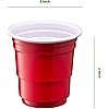 Bulk Case of 10300 Count]3000 - 2 oz. Mini Plastic Shot Glasses - Red Disposable Jello Shot Cups