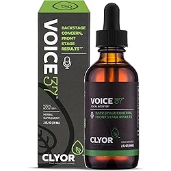 Voice37- All Natural Voice Remedy for Singers - Boosts Your Voice - Soothes and Relieve Hoarseness - Lubricates Vocal Cords - Removes Mucus - Enhances Your Singing and Speaking - 2 oz