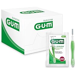 GUM Proxabrush Go-Betweens Tight Interdental Brushes, Item 872 Professional Samples, 36 Count