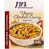 HealthSmart Vegan Chicken Curry High Protein Dinner or Lunch, 15g Protein, Low Calorie, Low Carb, Low Fat, High Fiber, No Gluten Ingredients, KETO Diet Friendly, Ideal Protein Compatible, 7 Count Box