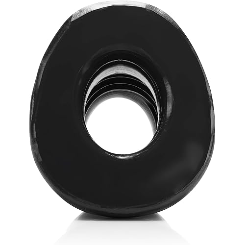 Oxballs Pig Hole 3 - hollow plug Large, Black