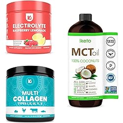 MCT Oil Bundle - Includes MCT Oil Keto, Electrolytes and Multi Collagen