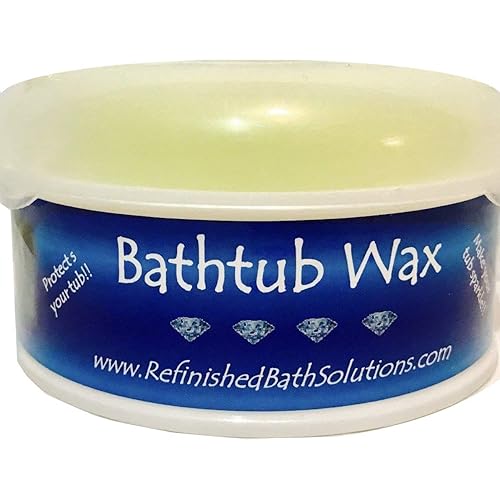Refinished Bath Solutions – Bathtub Polishing Wax | Pabrec Ekopel 2K | DIY Project | Apply to Porcelain and Fiberglass |Tub and Shower | Repels Watermarks and Soap Scum | Easy to Use