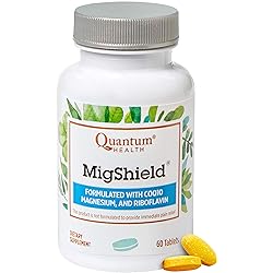 Quantum Health MigShield Magnesium Supplements with Riboflavin & CoQ10, The Power of Magnesium in Easy-to-Take Tablets For Effective Results, 60 Tablets, 30-Day Supply