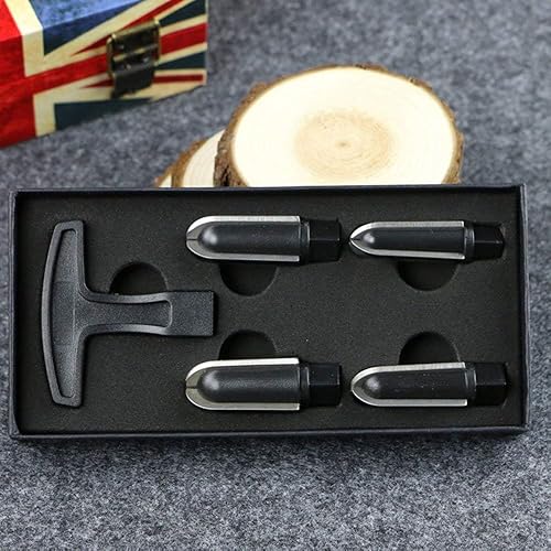 Scotte 5 Pieces Tobacco Pipe Reamer Tool & Tobacco Pipe Cleaners