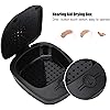 Hearing Aid Drying Box, Mini UV Haering Amplifier Dehumidifier Drying Case Hearing Aids Completely Dry and Clean, Electric Dryer and Cleaning Tool