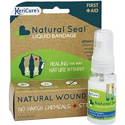 KeriCure Natural Seal Liquid Bandage, 1 Ounce