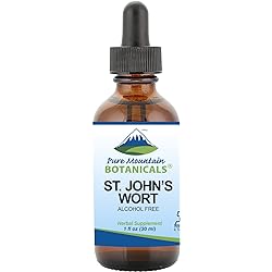 St Johns Wort Tincture – Kosher Liquid St. John’s Wort Alcohol-Free Extract - 500mg - 1oz Bottle