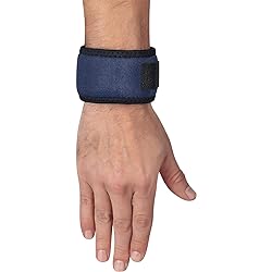 MAGNETJEWELRYSTORE Magnetic Therapy Adjustable Wrist Wrap for Pain Relief