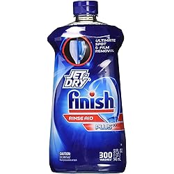 Finish Jet-Dry Plus Dishwasher Rinse Aid 32 Fl Oz