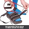BraceAbility Post-op Shoe for Broken Foot or Toes | MedicalSurgical Walking Boot Cast, Stress Fracture Brace & Orthopedic Sandal with Hard Sole MEDIUM - FEMALE