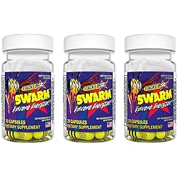 Swarm Extreme Energizer 20 Capsules Pack of 3