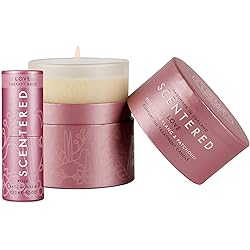 Scentered Aromatherapy Bundle, Love Home Candle and Love Balm