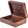 Shalinindia Handmade Wooden Storage Box for Playing Cards - Unique Gifts for Any Occasion