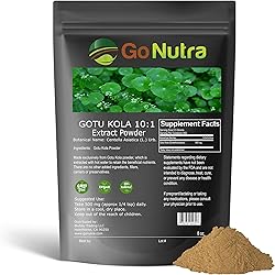 Gotu Kola 10:1 Extract Powder 8 oz, Centella Asiatica | Gluten Free and Non-GMO | Ayurvedic Herbal Supplement