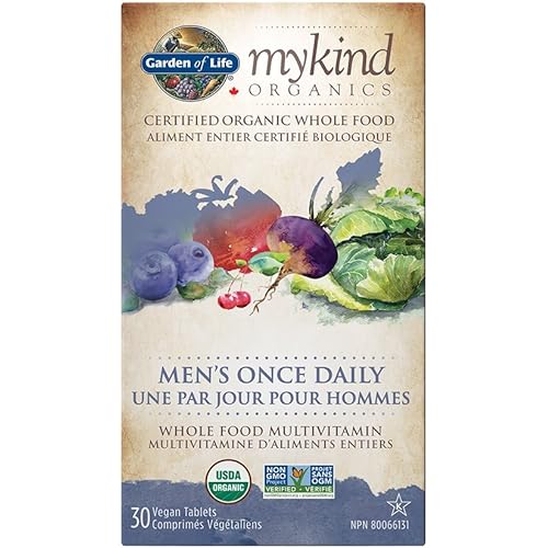 GARDEN OF LIFE Multi Once Daily Men, 30 CT
