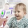Forehead Thermometer, Non-Contact Infrared Adult and Child thermometers, with Fever Alarm, Accurate Reading and Memory Function, for Indoor and Outdoor use, 1 Second Results