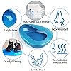 Bed pan Set with 30 Disposable Liners, Super Absorbent Pads and 60 Gloves for Elderly Females, Men and Women Thick PP Contoured Shape Bedpan for Ease and Comfort of Bedridden Patient