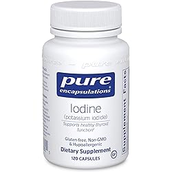 Pure Encapsulations Iodine | Supplement to Support The Thyroid and Maintain Healthy Cellular Metabolism | 120 Capsules
