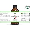 SVA Organics Pomegranate Seed Oil 4 Oz Cold Pressed Unrefined Carrier Oil for Face, Skin, Hair, Diffuser, Body Massage & Nails Care